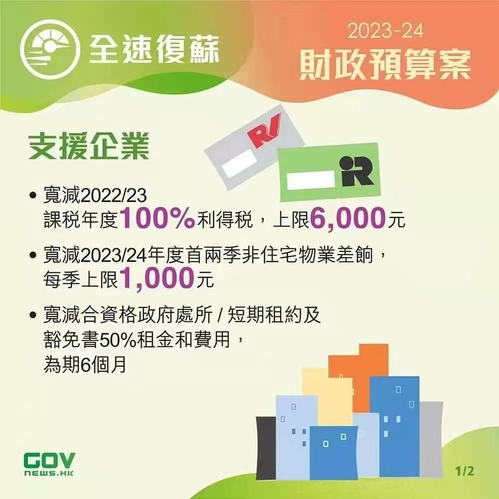 香港政府發(fā)布2023-24年度財政預(yù)算案，推出多項利民措施!香港經(jīng)濟(jì)將迎來新機(jī)遇!